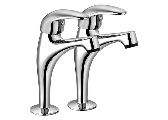 Chrome Color Bathroom Mixer Faucet Contemporary Touch For Kitchen