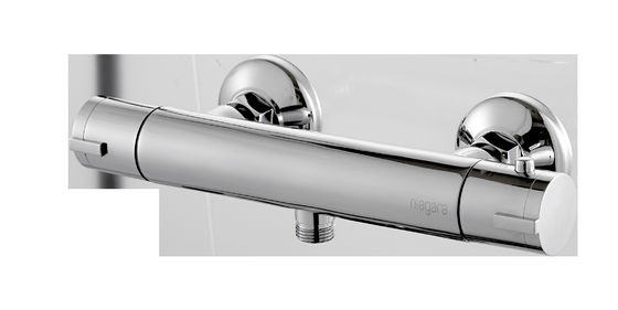 Hot And Cold Thermostatic Bath Mixer High Flow Rate Standard Size T8088