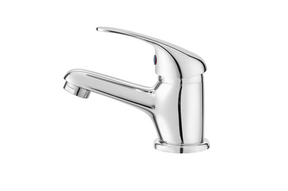Single Lever Monobloc Chrome Polished Basin Mixer  for Home T8022NW