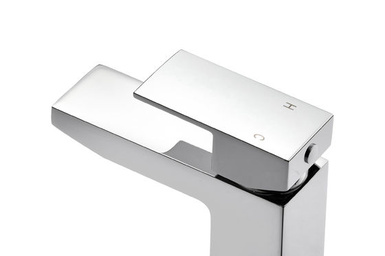Single Lever Brass Wall Mixer Tap Ceramic Valve Chrome Finish