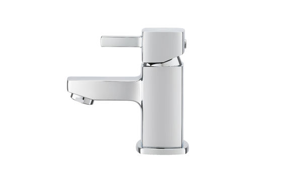T8182NW Brass Basin Mixer Faucet Modern Handle 145mm Height