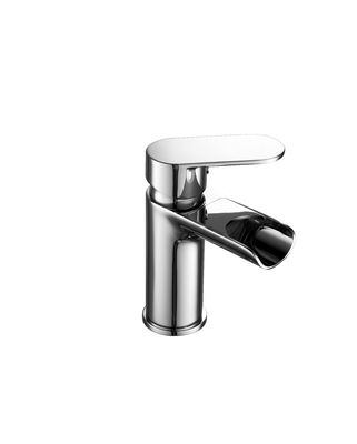 Ceramic Valve Brass Basin Mixer Taps Minimum 0.5 Bar Pressure
