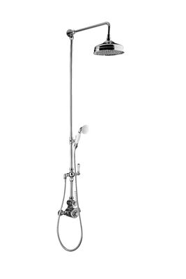 Brass Thermostatic Bath Shower Mixer 2 Spray Settings Standard S1030
