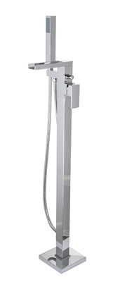 Brass Floor Standing Bath Shower Mixer T8610 Modern Design Luxurious T8610