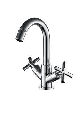 Two Handle Bidet Mixer Tap Ceramic Valve With Three Year Warranty T8163