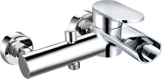 Single Brass Wall Mounted Shower Mixer Long Lasting T8417A