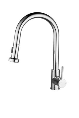 stylish decor Brass Kitchen Mixer Faucet Single Hole Mount