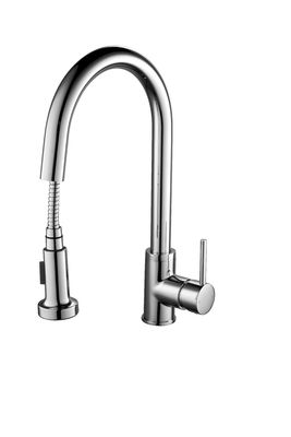 stylish decor Brass Kitchen Mixer Faucet Single Hole Mount