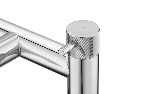 Ceramic Modern Bath Shower Mixer One Hole Chrome Finish Faucets