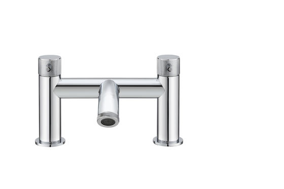 Ceramic Modern Bath Shower Mixer One Hole Chrome Finish Faucets