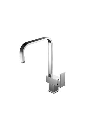 Contemporary sturdy brass Kitchen Mixer Faucet 1 Hole 1 Handle