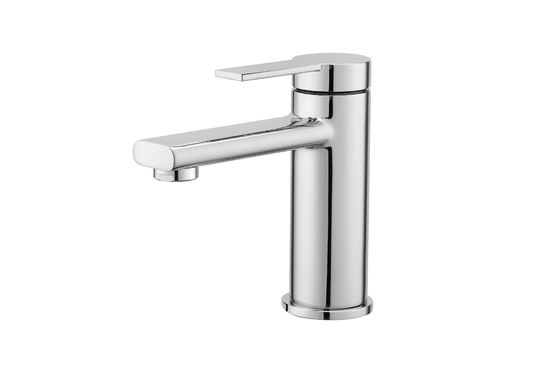 Stylish Kitchen Basin Mixer Faucet Brass Material Monobloc Chrome