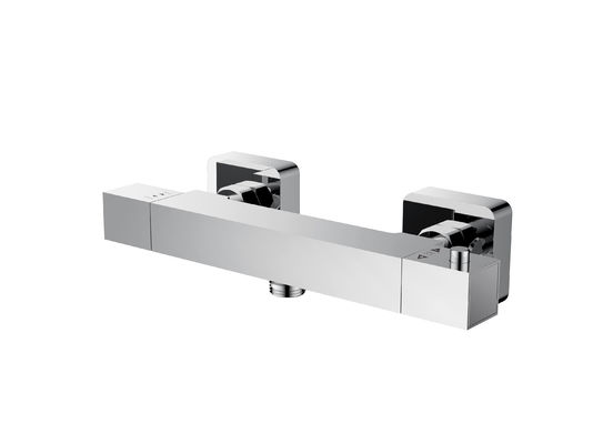 Adjustable Temperature Thermostatic Bath Mixer Chrome Modern  T80814