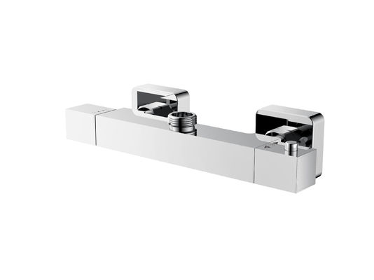 Coral Thermostatic Bath Shower Brass Chrome Wall Mounted T8087