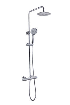 Modern Chrome Brass Thermostatic Shower Tap with Temperature Control S1001