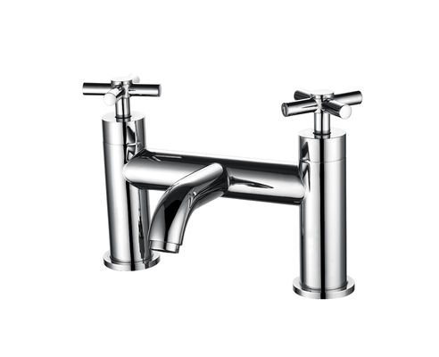 Dual Handles Bath Shower Mixer Ceramic Valve Type