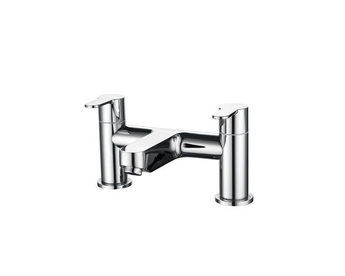 Black Bath Shower Mixer Faucet For 0.5-3.0 Bar Pressure T8094