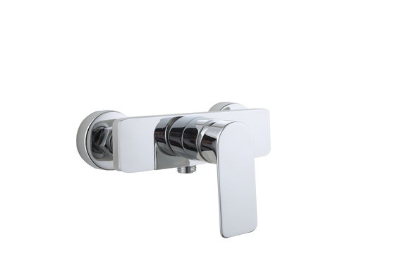 Contemporary Wall Mounted Shower Mixer With Brass Material T9384 Efficient
