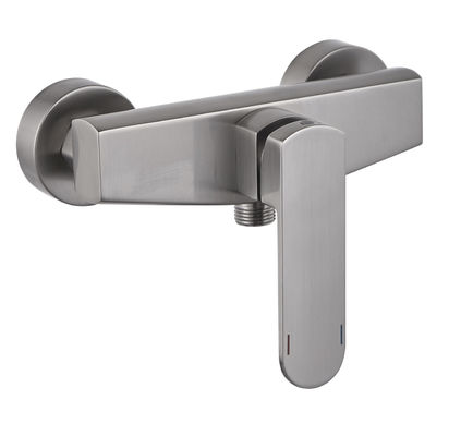 Contemporary Brass Wall-Mounted Shower Mixer For Bathroom T9364A