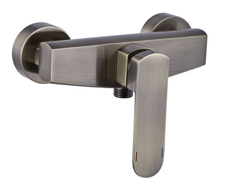 Contemporary Brass Wall-Mounted Shower Mixer For Bathroom T9364A