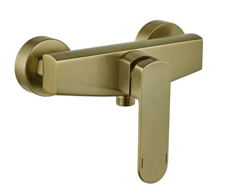 Contemporary Brass Wall-Mounted Shower Mixer For Bathroom T9364A