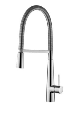 Brass Kitchen Mixer Faucet with Single Hole Mounting for Easy Installation T81035