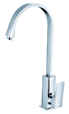 Contemporary Brass Wall Mounted Shower Mixer With Single Handle T2006