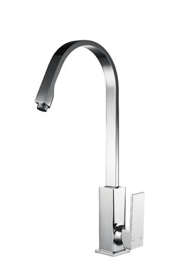 Contemporary Brass Wall Mounted Shower Mixer With Single Handle T2006