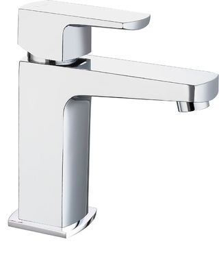 Modern Brass Basin Mixer Faucet With Chrome Finish For Bath T2062W
