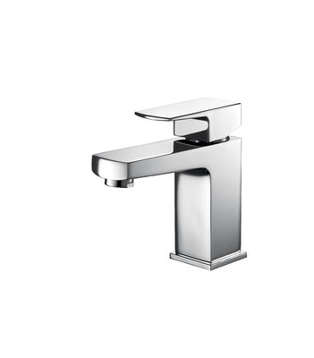 Modern Brass Basin Mixer Faucet With Chrome Finish For Bath T2062W