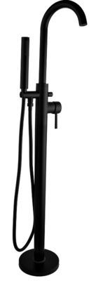 Brass Material Floor Standing Bath / Shower Mixer For Bathroom T8000M
