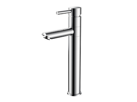 Chrome Brass Modern Style Basin Mixer Faucet For Bathroom T8012AL