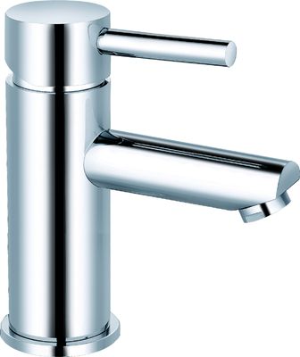 Chrome Finish Basin Mixer Faucet For Sleek Modern Design T8012MW