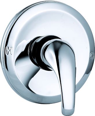 Bathroom Concealed Shower Mixer with Chrome Finish Brass Material T8027C