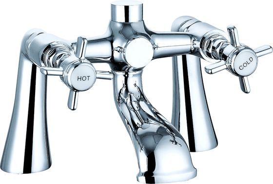 Double Handle Bath Shower Mixer Faucet for Bathroom Performance T8049