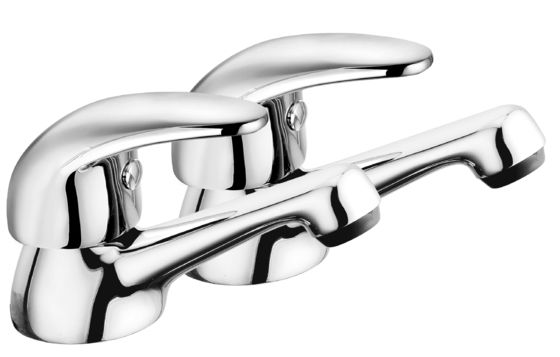 Polished Chrome Bathroom Mixer Faucet Of Style And Function T8061B