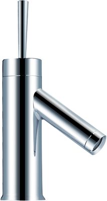 Sleek Single Handle Basin Mixer Faucet In Polished Chrome T8072