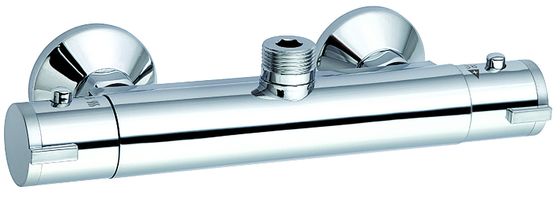 Polished Surface Thermostatic Bath Mixer With Hot And Cold Water Function T80815