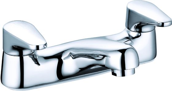 Stylish Chrome Brass Material Basin Mixer Faucet For Modern Bathroom T8314