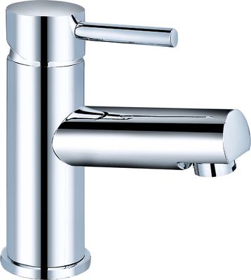 Stylish Modern Chrome Single Handle Basin Mixer Tap Faucet T8202