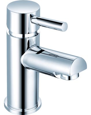 Stylish Modern Chrome Single Handle Basin Mixer Tap Faucet T8202