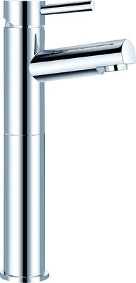 Modern Chrome Finish Basin Mixer Faucet with Single Handle T8202L