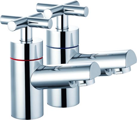 Single Handle Polished Chrome Bathroom Mixer Faucet For Bath T8205C