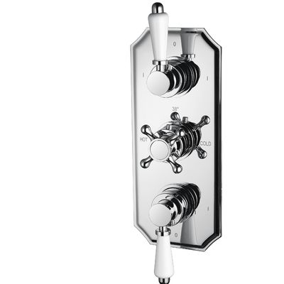 Polished Chrome Concealed Shower Mixer for Modern Bathroom T8568