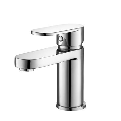Single Handle Basin Mixer Faucet Featuring Ceramic Valve for Durable Performance T8622