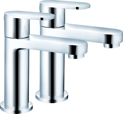 Upgrade Your Bathroom with Our Chrome Bathroom Mixer Faucet in Contemporary Style T8625