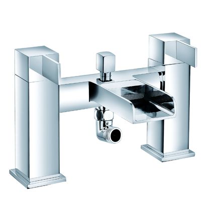 Double Handle Brass Bath Shower Mixer For Bathroom Design T8641AV
