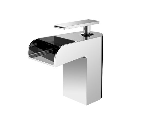 Modern Brass Basin Mixer Faucet For Modern Bathroom Design T8652