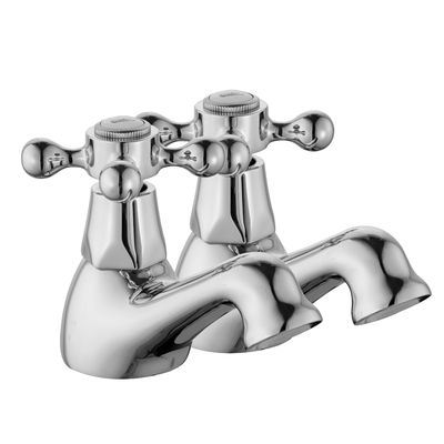 Upgrade Bathroom Polished Bath Mixer Taps and Single Handle T8666
