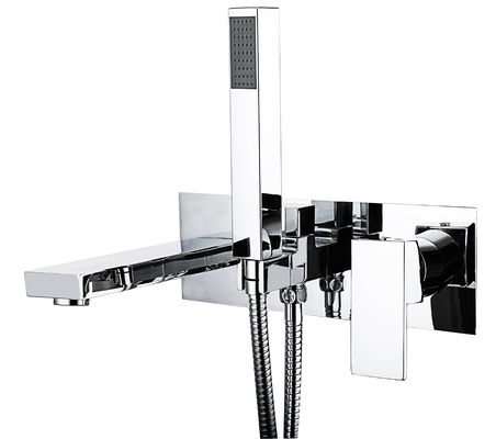 Contemporary Style Brass Material Wall Mounted Shower Mixer T86810